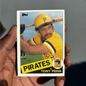 Topps Tony Pena Baseball Card